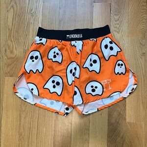 Ghost print chicknlegs running shorts